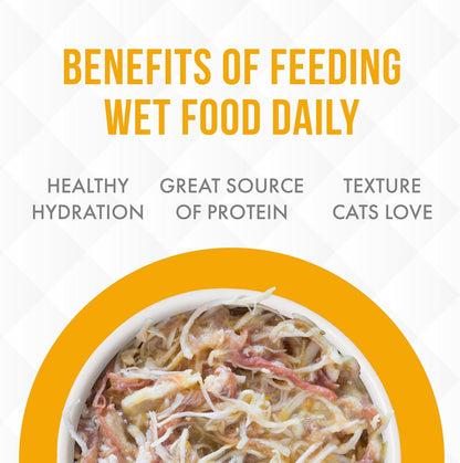 Weruva TruLuxe Cat Food, On The Cat Wok with Chicken Breast & Beef in Pumpkin Soup, 6oz Can (Pack