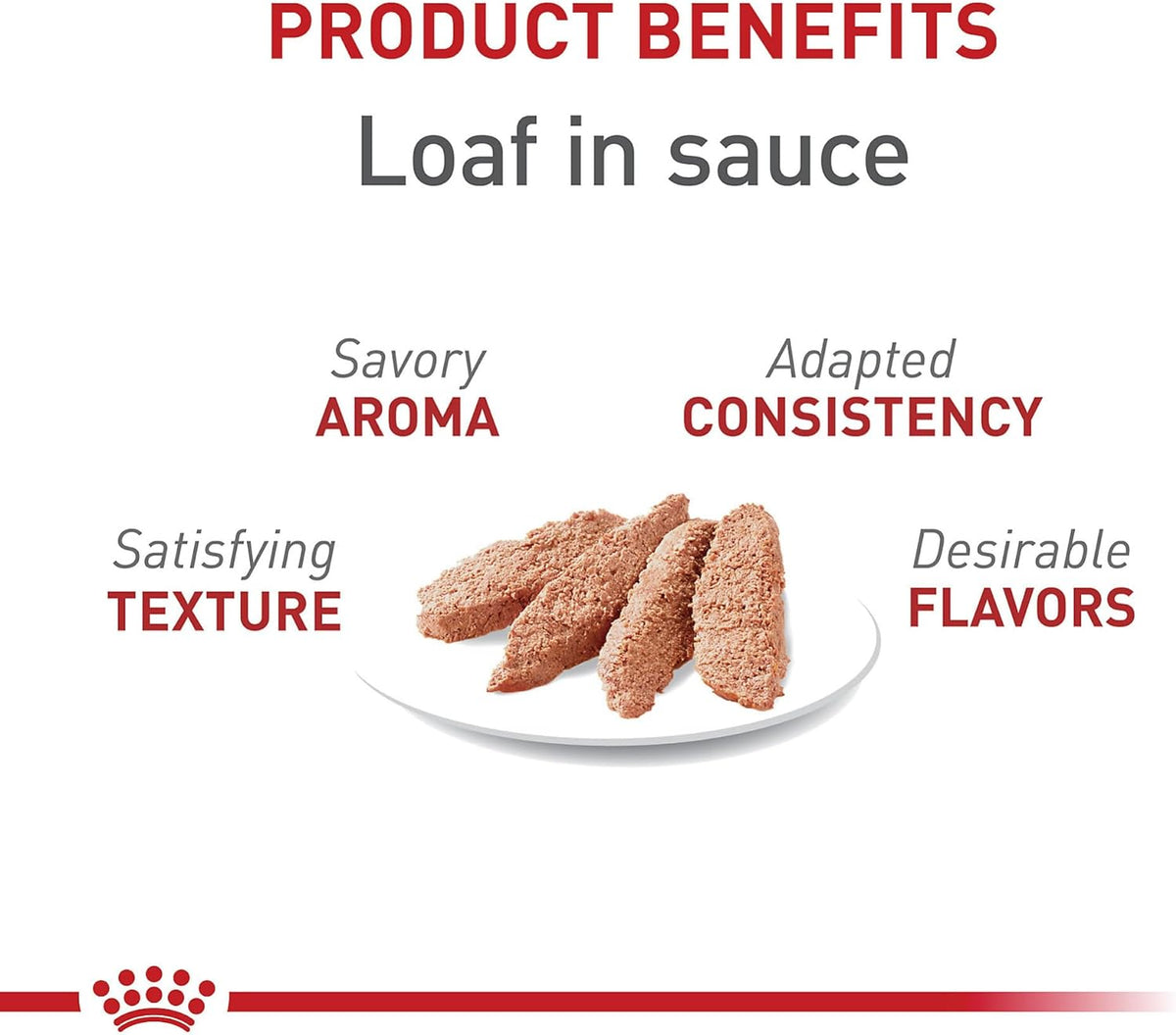 Royal Canin Feline Health Nutrition Adult Instinctive Loaf in Sauce Canned Cat Food, 3 oz can