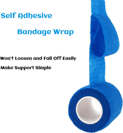 36 Rolls Elastic Self Adhesive Bandage Wrap 2 Inch, Breathable Non Woven Cohesive Bandage, Vet Wrap