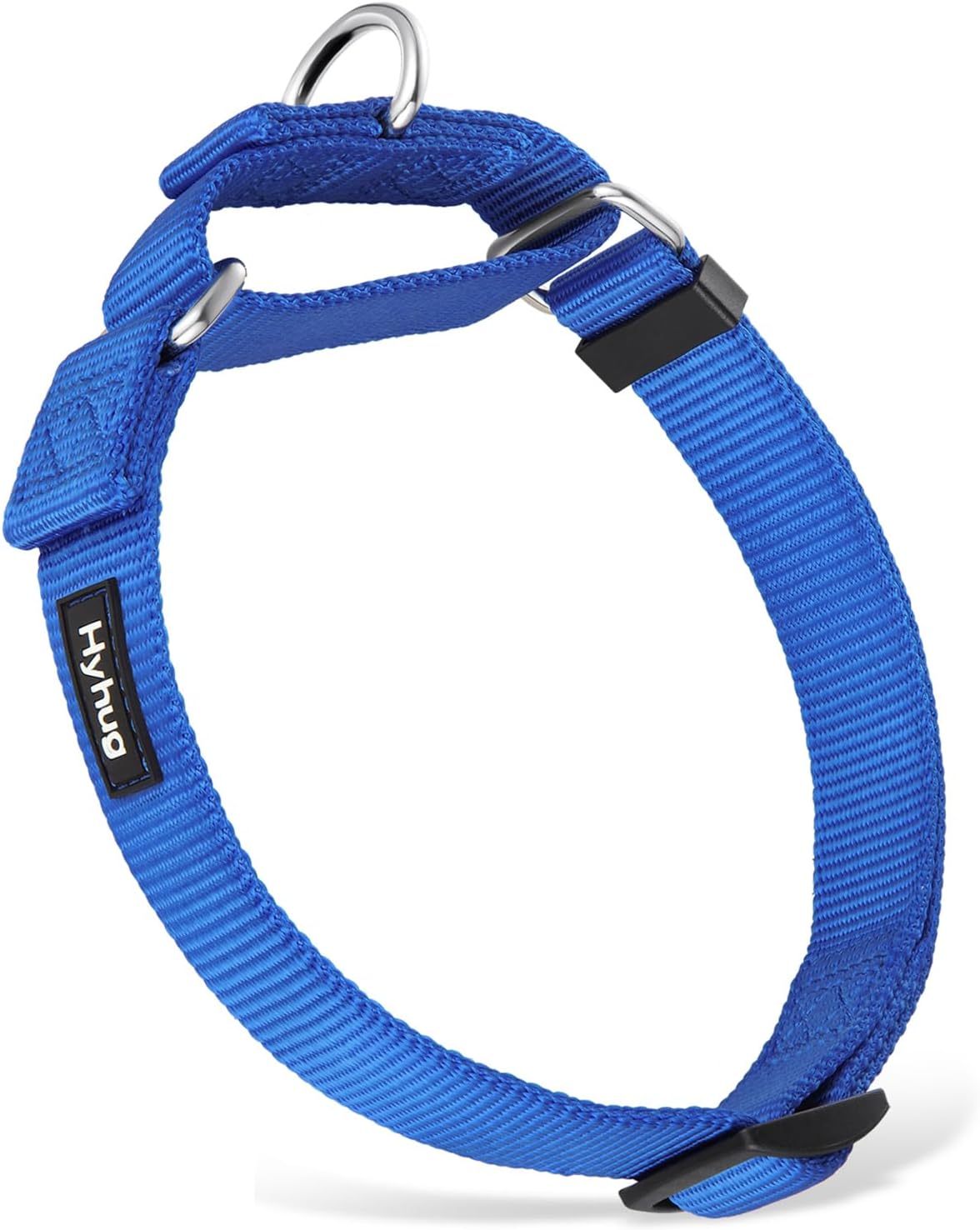 Hyhug Heavy Duty Nylon Escape-Proof Martingale Dog Collar for Large Giant Breeds Dogs Comfy and