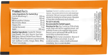 Zesty Paws Hairball Cat Mousse - Hairball Treats for Cats Digestive Support - Lickable Cat Vitamin