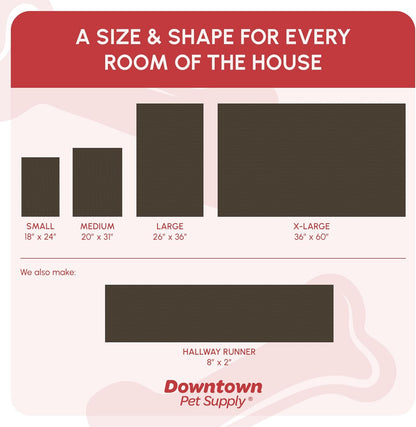 My Doggy Place Microfiber Dog Mat for Muddy Paws, 36" x 26" Chive - Absorbent and Quick-Drying Dog