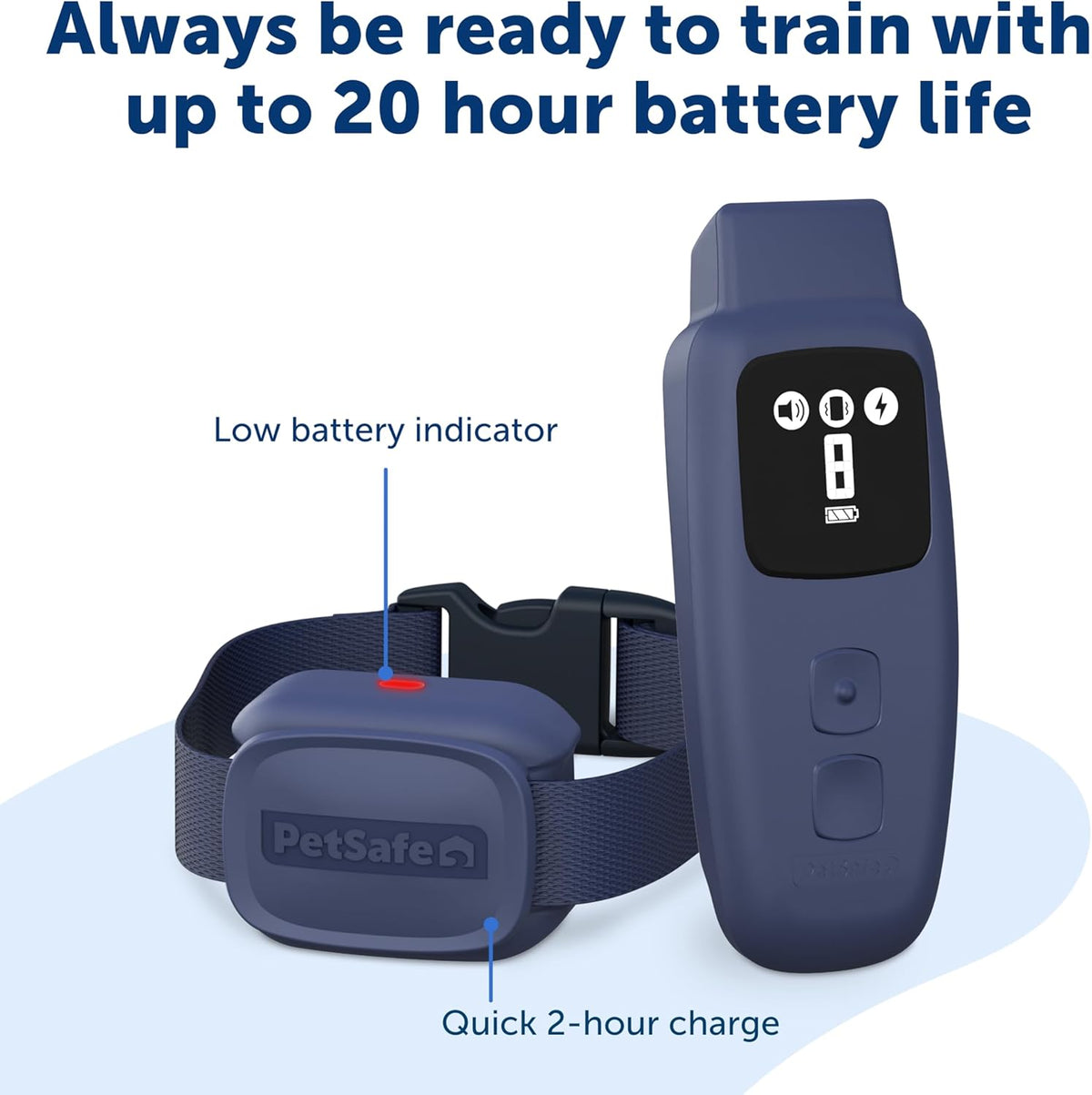 PetSafe Basic Dog Trainer with Remote – Waterproof Training Collar – 300 ft Range – Tone, Vibration