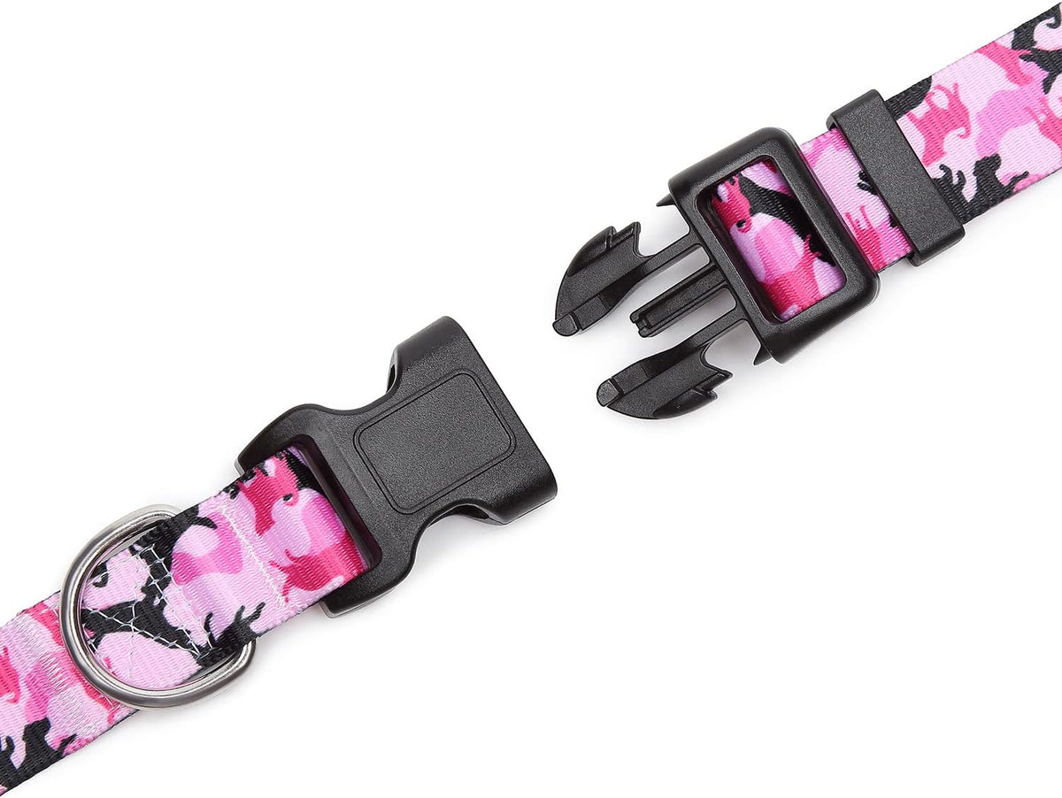Mercano Adjustable Dog Collar - Special Design Patterns, Soft Nylon Comfortable Sturdy Pet Collar