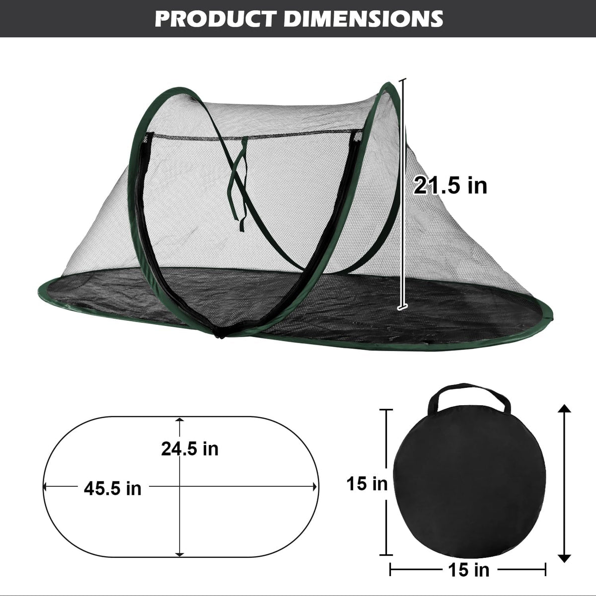 Cat Tent Outdoor, Pet Enclosure Tent Suitable for Cats and Small Animals, Indoor Playpen Portable