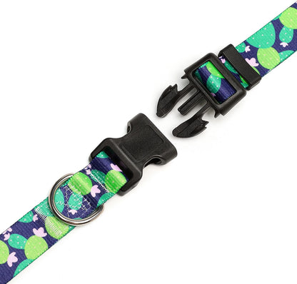 Mercano Adjustable Dog Collar - Special Design Patterns, Soft Nylon Comfortable Durable Pet Collar