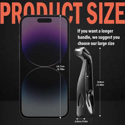 BEZOX Angled Head Toe Nail Clippers for Seniors for Thick Nails - Ergonomic Toenails Clipper for