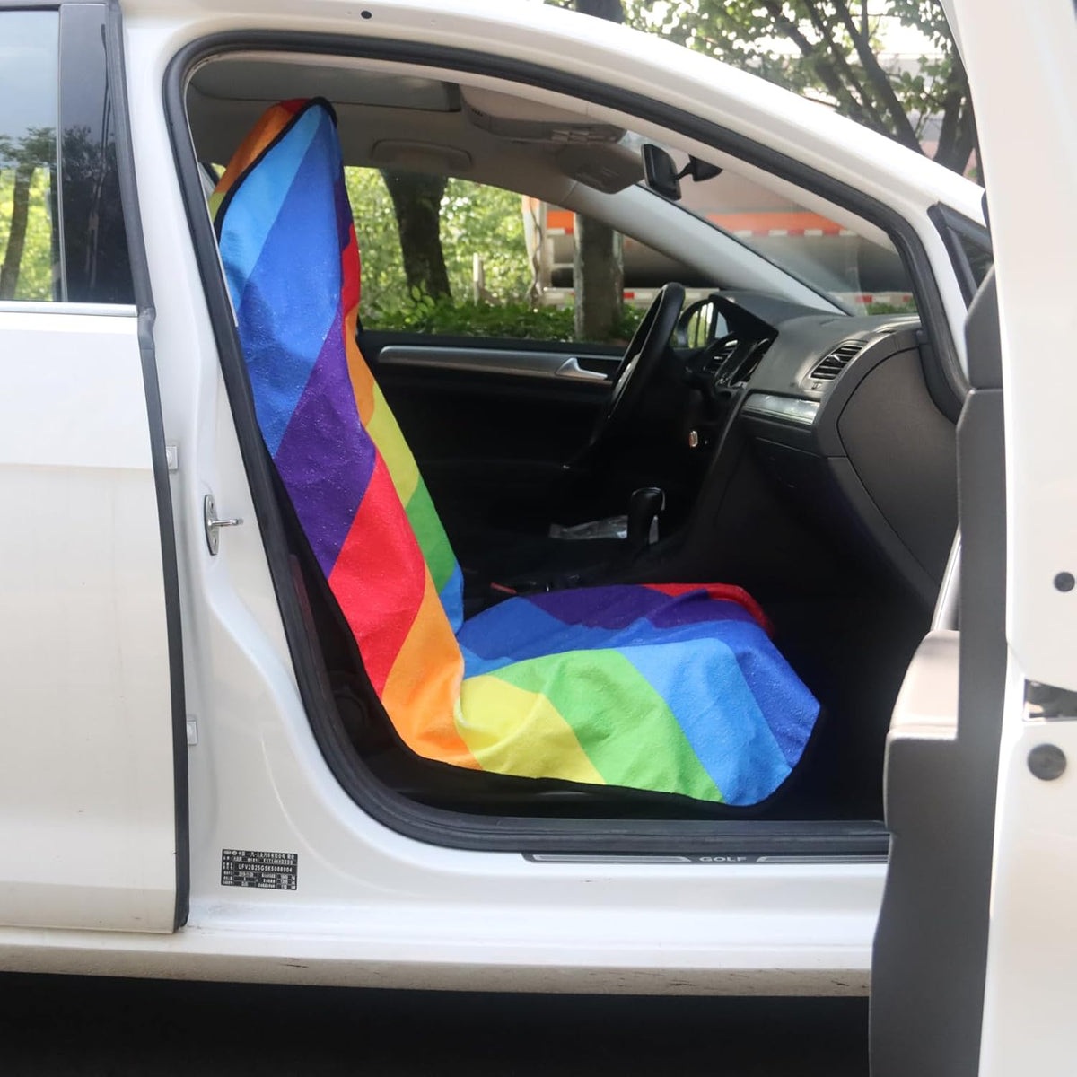 Car Seat Cover Protector Front Seats,for Gym Workout,Running,Swimming,Beach and Hiking,Waterproof