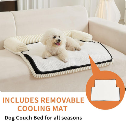 HAOMAIJIA Dog Couch Bed for Large Dogs, Non Slip Pet Couch Covers for Sofa Thick Soft Washable Dog