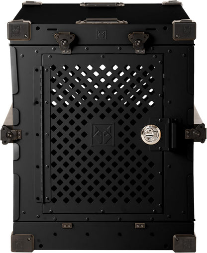 Impact Collapsible Dog Crate - Foldable Hard Crate for Medium Dogs - Heavy Duty Travel Kennel with