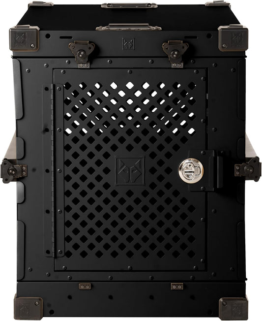 Impact Collapsible Dog Crate - Foldable Hard Crate for Large Dogs - Heavy Duty Travel Kennel with