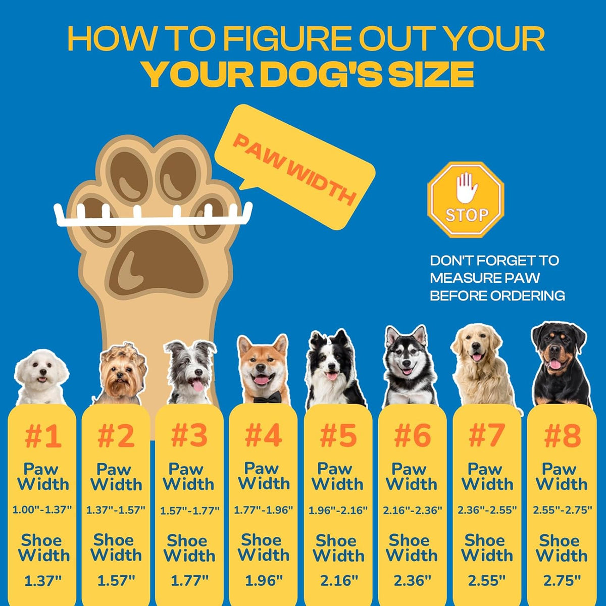 Dog Shoes for Large Dogs, Medium Dog Boots & Paw Protectors for Hardwood Floors, Outdoor Dog