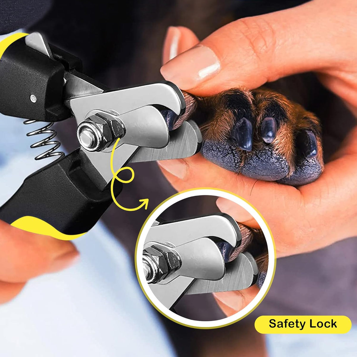 Candure Dog Nail Clippers for Pet Grooming - Professional Cat Nail Trimmers Suitable for Small to