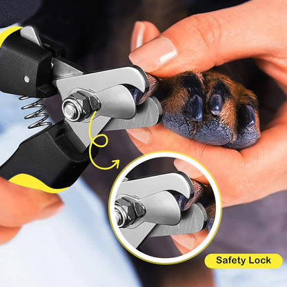 Candure Dog Nail Clippers for Pet Grooming - Professional Cat Nail Trimmers Suitable for Small to
