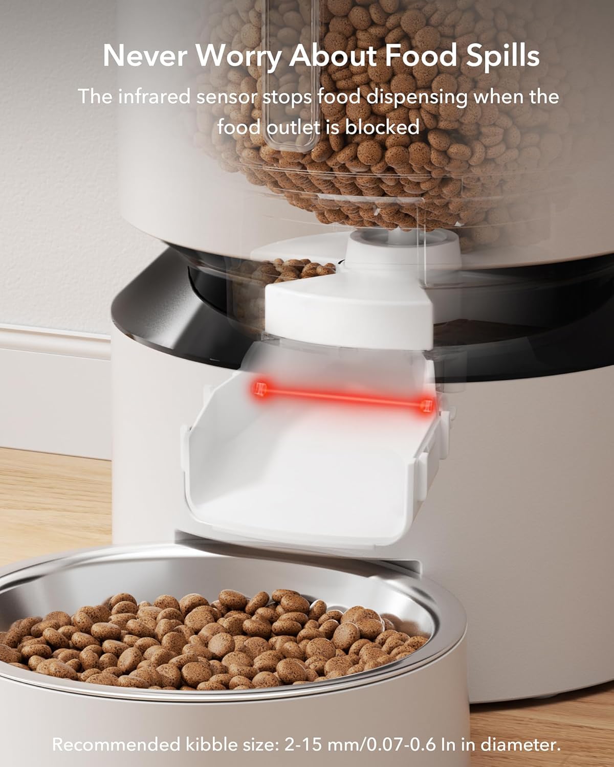 PETLIBRO Automatic Cat Feeder, Automatic Dog Feeder with Freshness Preservation, 5L Timed Cat