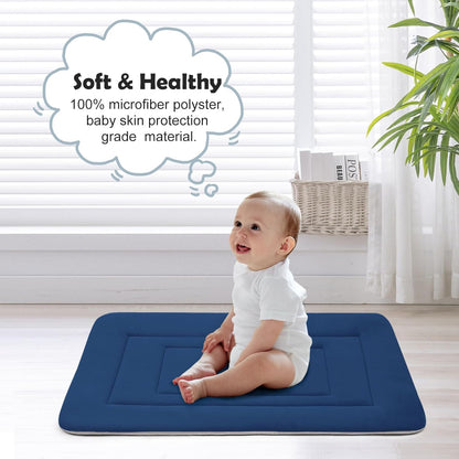 JoicyCo Soft Dog Crate Pad Mat, 48 in Non-Slip Bottom Washable Bed for Extra Large Dogs, Pet