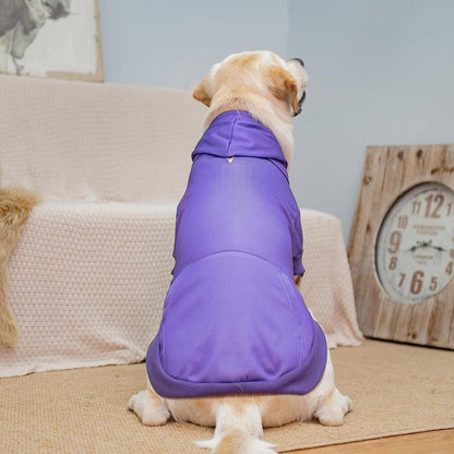 KOOLTAIL Basic Dog Hoodie - Soft & Warm Dog Hoodie Sweater with Leash Hole and Pocket, Dog Winter