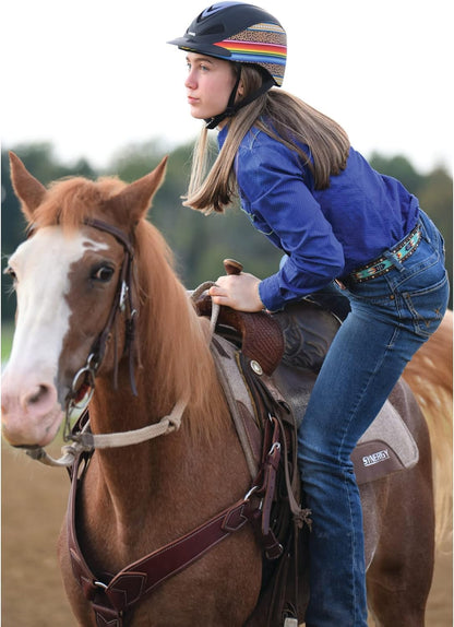 Troxel Dynasty Ultralight Horse Riding Helmet, Low-Profile, Adjustable Design, Safety Horseback