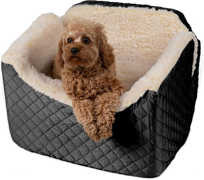 Snoozer Lookout I Car Seat - Dog Car Seats for Small Dogs, Puppy Booster Bed for Small & Medium