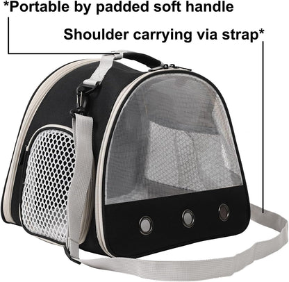 Ventilation Carrier for Bearded Dragon,Guinea Pig Carrier,Guinea Pig Carrier for 2,Reptile Travel