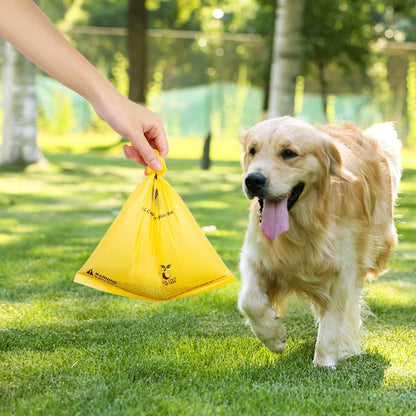 Certified Compostable Dog Poop Bags, 270 Count Landfill Friendly and Leakproof Waste Bags, Easy