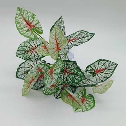 Reptile Plants for Bearded Dragon Tank Accessories, Terrarium Plant Artificial Decor for Snake