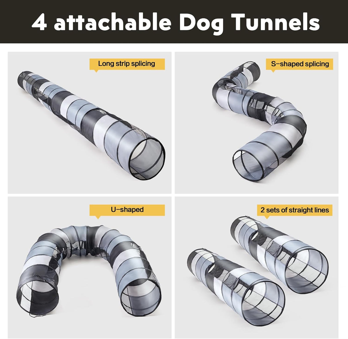 Dog Agility Training Equipment,Course Backyard Set Training Equipment for Dogs Pet Outdoor Game