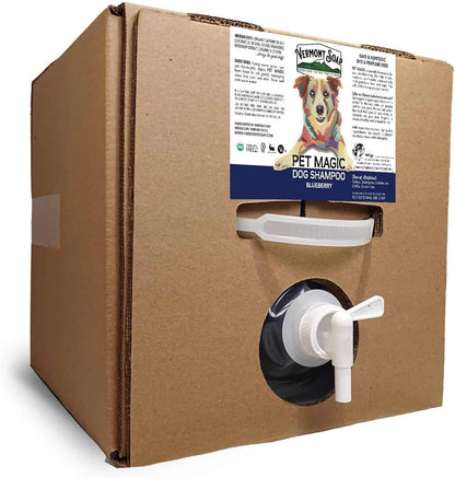 VERMONT SOAP Organics Pet Shampoo - Infused with Organic & Natural Olive Oil, Coconut & Aloe Vera