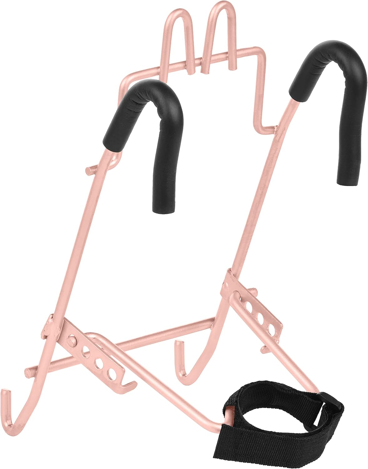 Retrospec Apollo Detachable Front Bike Basket Steel Half-Mesh with Integrated Detachable Hooks and