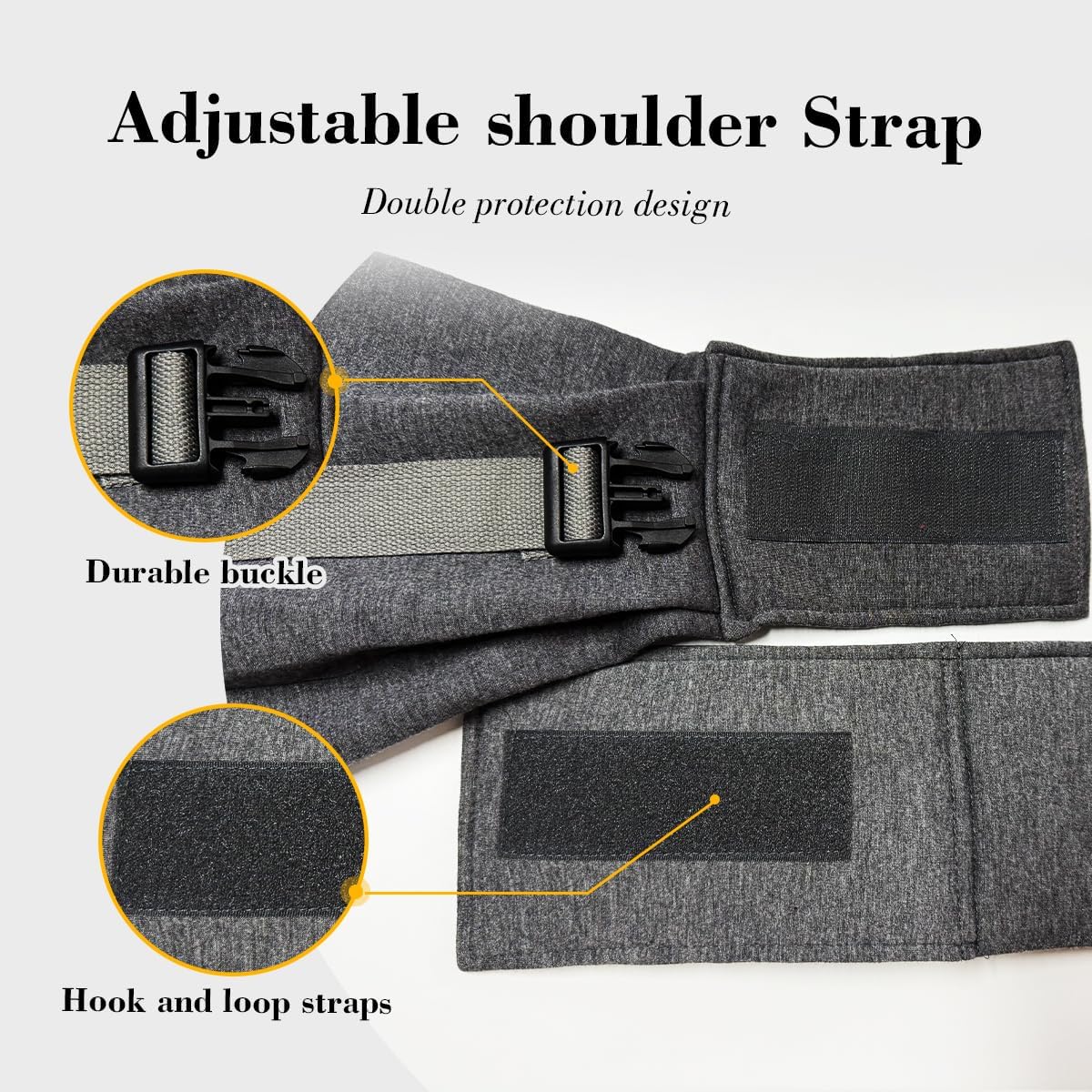 Dog & Cat Carrier Sling, Adjustable Soft Padded Shoulder Puppy Carrier, Hands-Free Dog Carrier Bag
