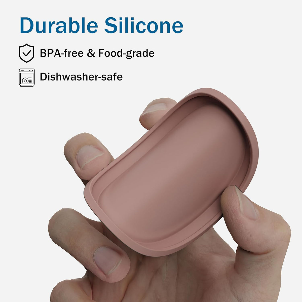 OHMO 2 Pack Pet Food Can Lids, (3.3 in / 85mm) Silicone Pet Food Can Lids Covers for 5.5 oz Cat and