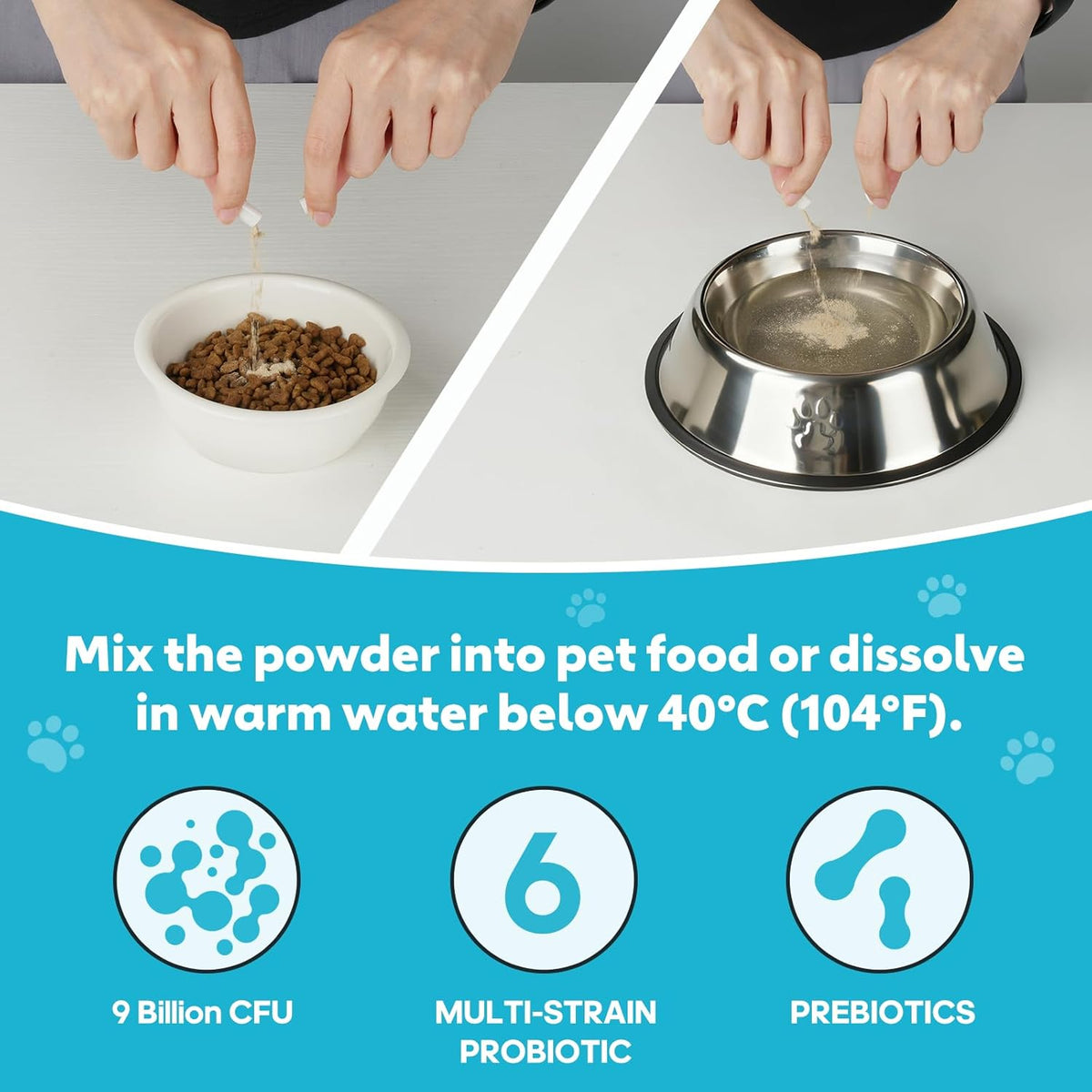 Probiotics for Cats - Cat Probiotic Supplement for Digestive & Gut Support, Diarrhea Relief