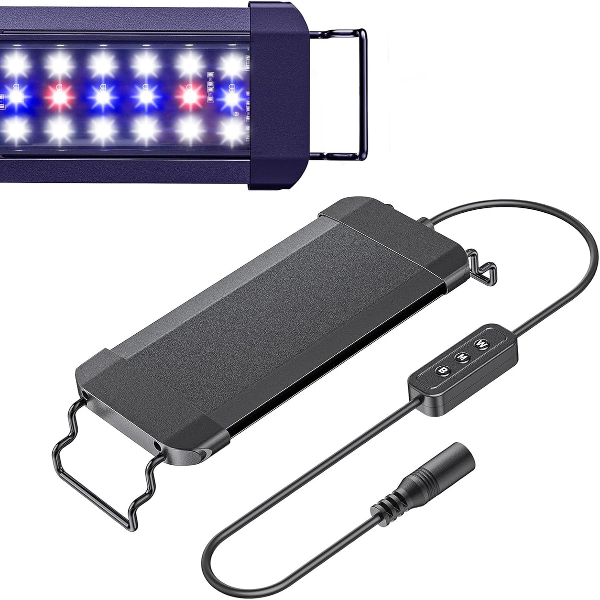 Pawfly 6 W Terrarium Light for 6" to 10" Terrariums Extendable Reptile Tank Light with Full