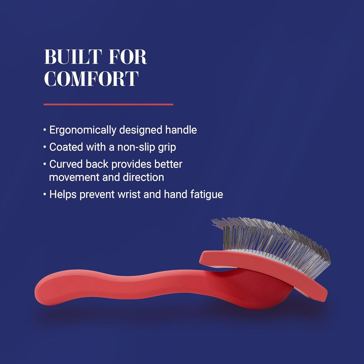 Chris Christensen Big G Dog Slicker Brush for Dogs (Goldendoodles, Labradoodles, Poodles), Groom