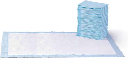 Amazon Basics Leakproof Dog and Puppy Pee Pads with 5-Layer Quick-Dry Surface for Potty Training