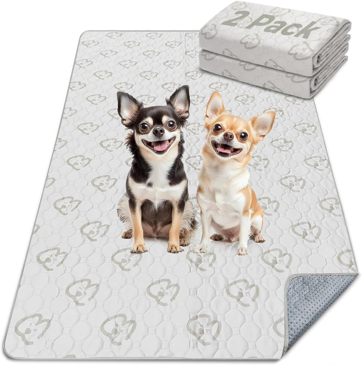 FXW Washable Pee Pads for Dogs, Puppy Pads with Super Absorbent, Specifically Designed for Potty