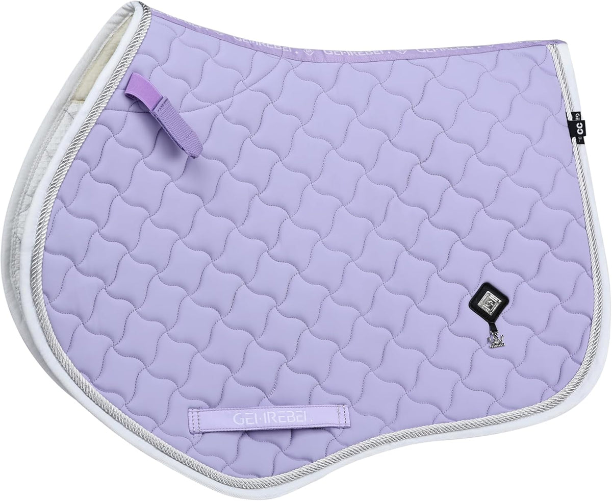 Close Contact Non-Slip Design Horse Riding Pad Moisture-Wicking Shock Absorbing English Saddle Pad