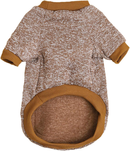 Jecikelon Dog Clothes Dogs Sweater Soft Puppies Clothing Winter Puppy Sweaters Warm Outfit for Dogs