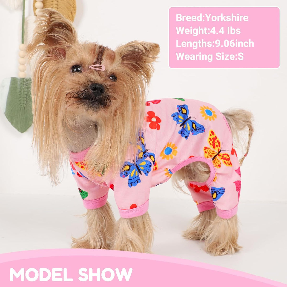Dog Pajamas Small Sized Dogs Stretchable Summer Dog Clothes Pjs 4 Legs Girl Boy Cute Soft Puppy