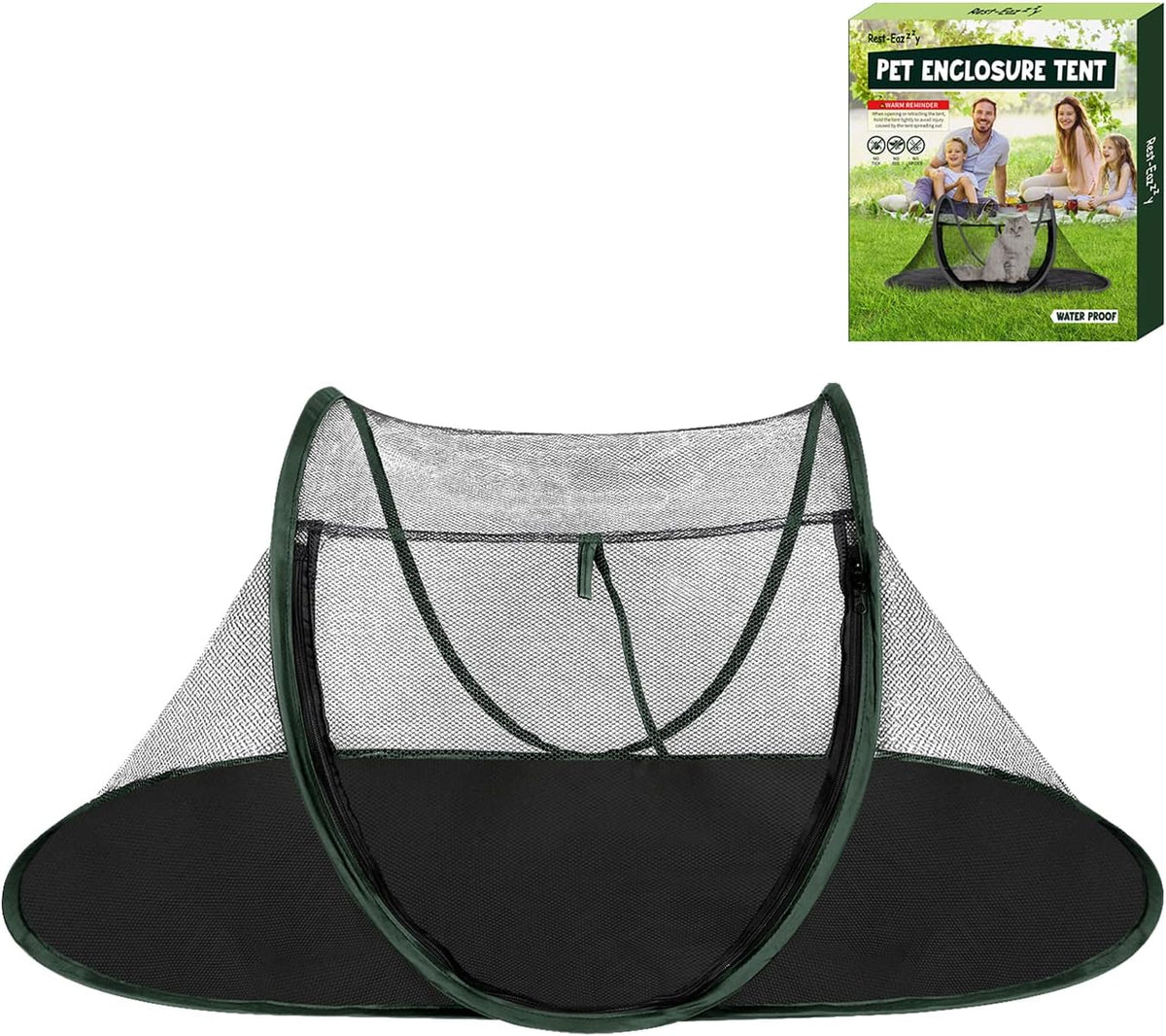 Cat Tent Outdoor, Pet Enclosure Tent Suitable for Cats and Small Animals, Indoor Playpen Portable