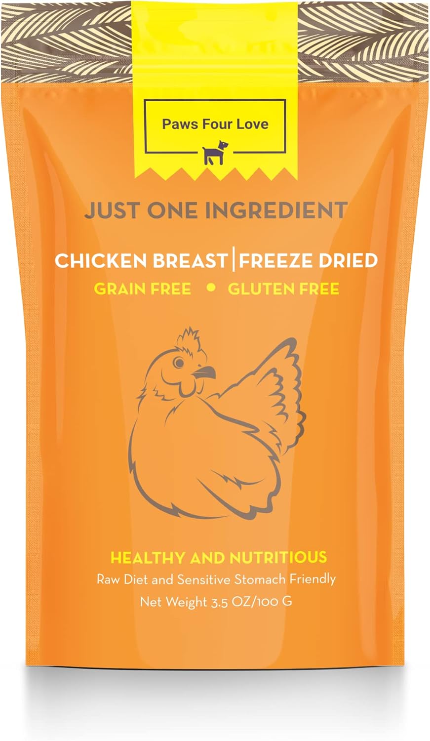 Organic Freeze Dried Dog & Cat Treats - Single Ingredient, Grain Free Food Toppers for Healthy