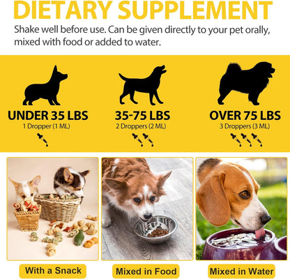 Yeast Infection Treatment for Dogs, Natural Yeast Infection Treatment Drops for Dog Itch Relief