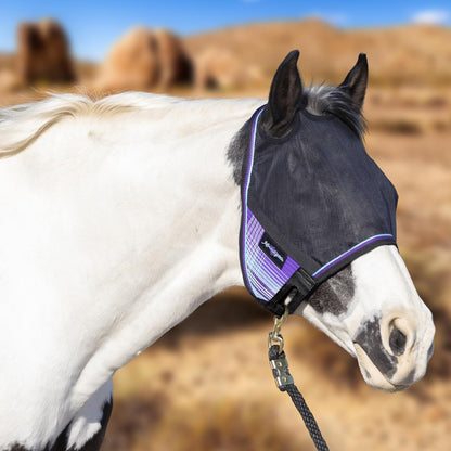 Kensington 90% UV Fly Mask CatchMask UViator - Without Ears & Forelock Freedom Web Trim Size:
