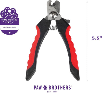 Ryan's Pet Supplies Paw Brothers Nail Clipper for Dogs and Cats, Pet Nail Clippers, Safe Grooming