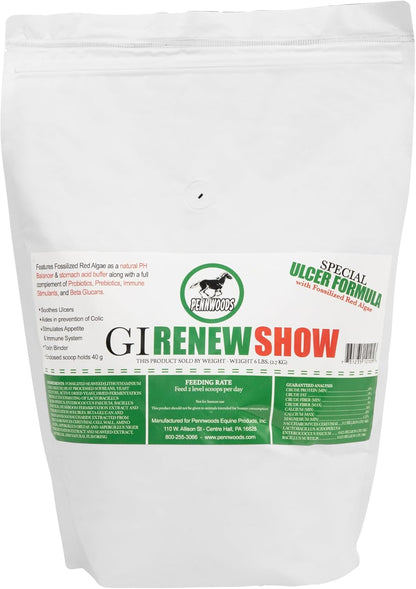 GI Renew Show, Probiotics for Equine, Immune and Appetite Stimulation, Prebiotics, Digestive