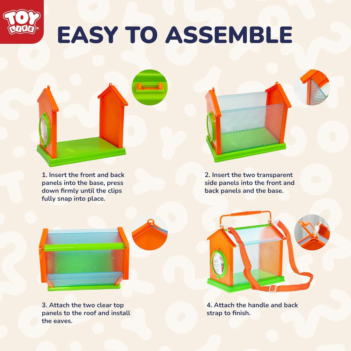 TOY Life Kids Explorer Kit with Bug Catcher for Kids, Bug Catching Kit with Bug Toys, Kid Safari