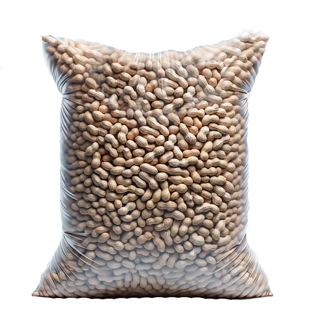 Wildlife in-Shell Peanuts, 25 lbs for Birds, Squirrels, and Wildlife. USA Grown Non-GMO, Organic