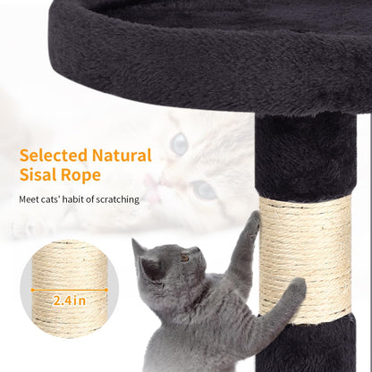 BestPet Cat Tree 36 inch Tall Scratching Toy Activity Centre Cat Tower Cat Condo Multi-Level