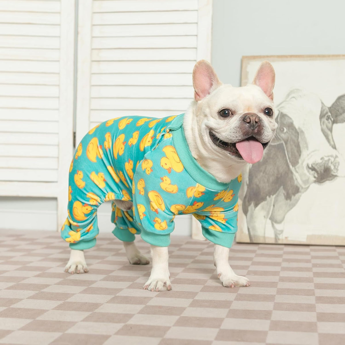 BEAUTYZOO Dog Pajamas Large Sized Dog, Summer Doggie Pajamas for Boy Girl, Soft Strechy Cotton