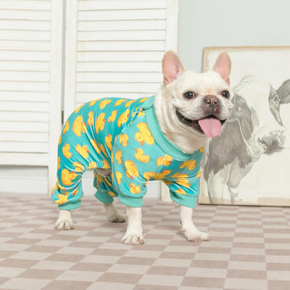 BEAUTYZOO Dog Pajamas Large Sized Dog, Summer Doggie Pajamas for Boy Girl, Soft Strechy Cotton